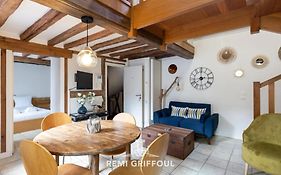 L'Escalier D'H - Duplex 3 In The City Center - Normand Charm - Family Stay