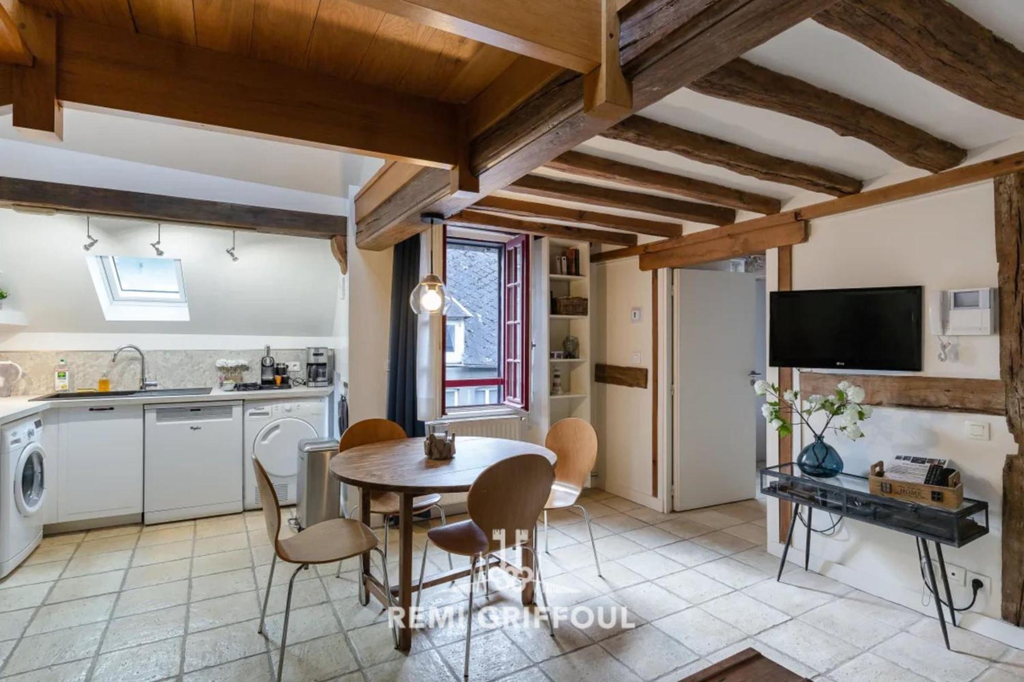 L'Escalier D'H - Duplex 3 In The City Center - Normand Charm - Family Stay Honfleur Exterior photo